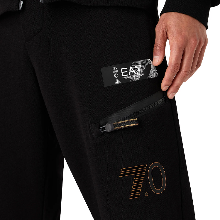 Брюки EA7 EMPORIO ARMANI PANTALONI S Черный Мужской photo 5