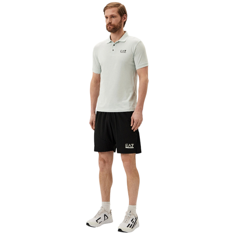 Sorti de bărbați EA7 EMPORIO ARMANI SHORTS S Negru photo 3