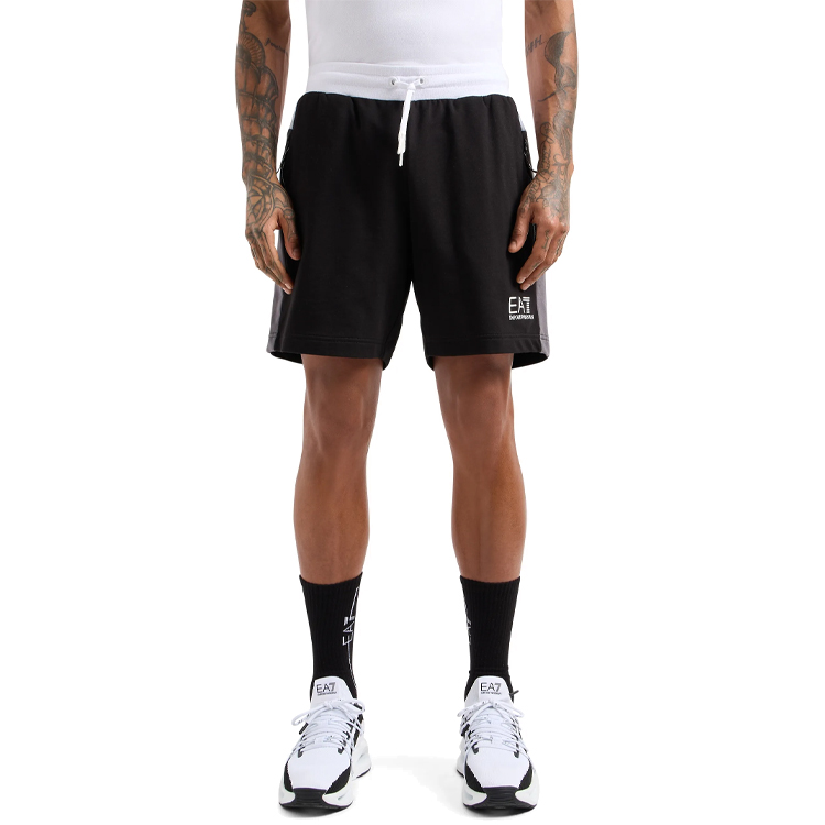 Sorti de bărbați EA7 EMPORIO ARMANI SHORTS S Negru photo 5