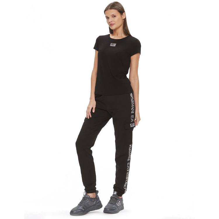 Брюки EA7 EMPORIO ARMANI PANTALONI XXS Черный Женский photo 2