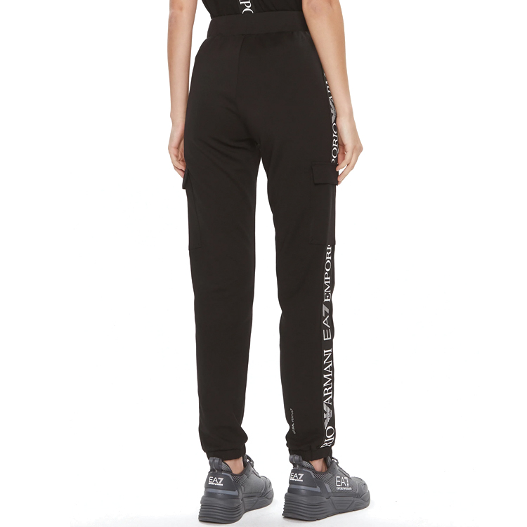 Брюки EA7 EMPORIO ARMANI PANTALONI XXS Черный Женский photo 4