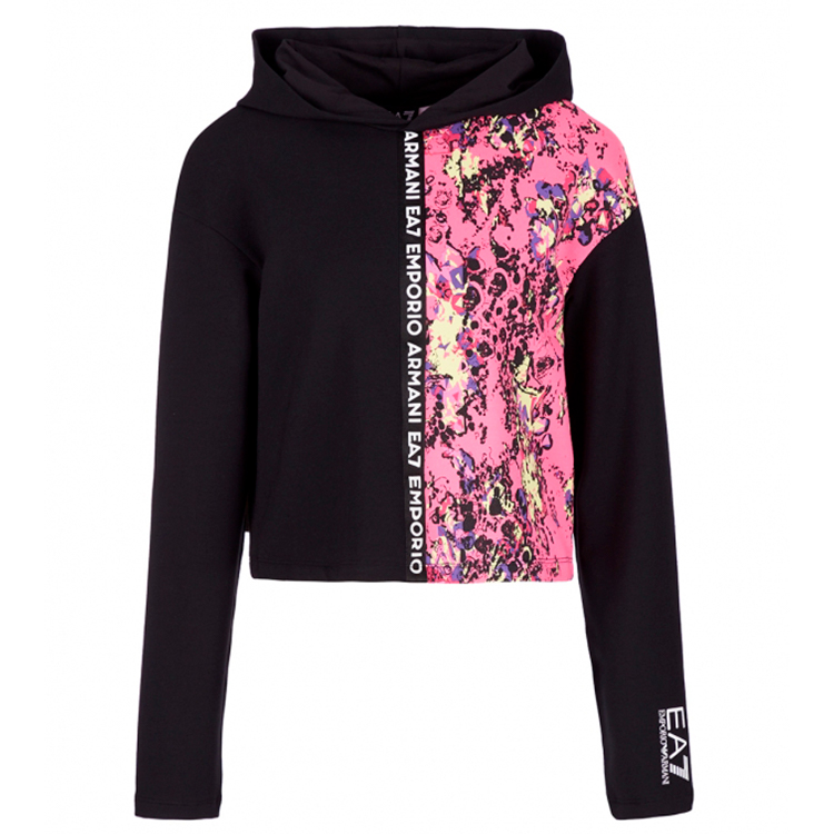 Hanorac EA7 EMPORIO ARMANI SWEATSHIRT XS Negru Femei photo 1