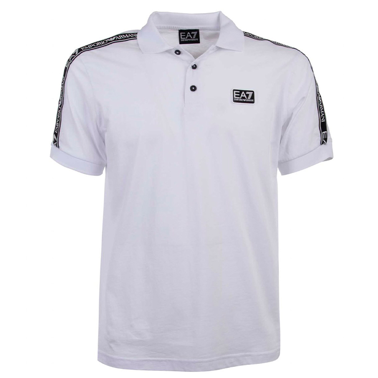 Мужские Поло EA7 EMPORIO ARMANI POLO M Белый photo 1 Мужские Поло EA7 EMPORIO ARMANI POLO M Белый photo 1