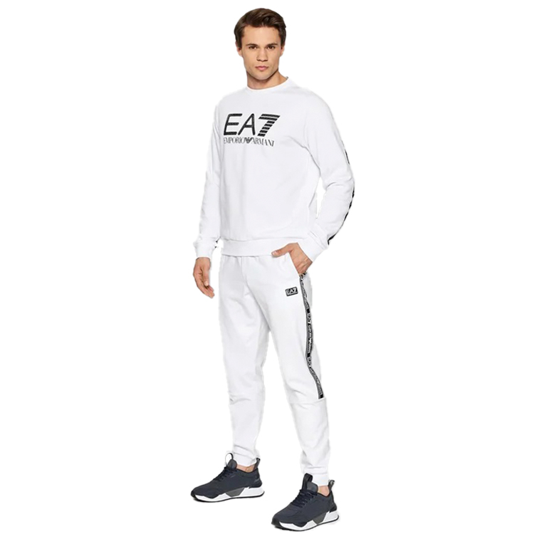 Брюки EA7 EMPORIO ARMANI TROUSER EA7 S Белый Мужской photo 3