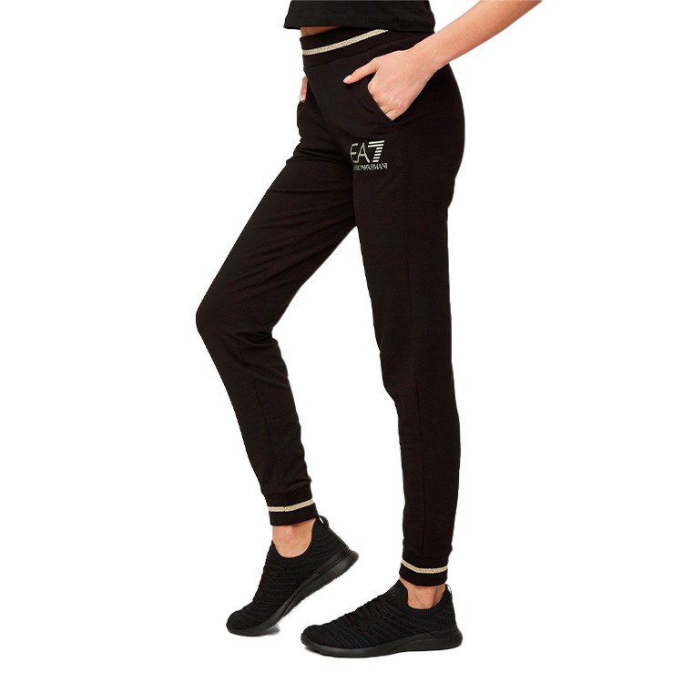 Брюки EA7 EMPORIO ARMANI TROUSER EA7 XS Черный Женский photo 3