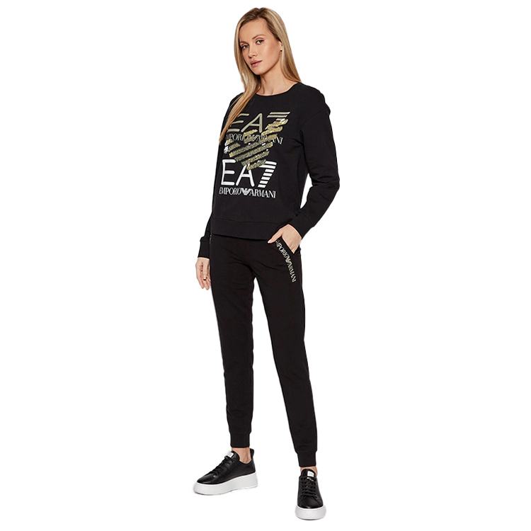 Брюки EA7 EMPORIO ARMANI TROUSER EA7 XS Черный Женский photo 2