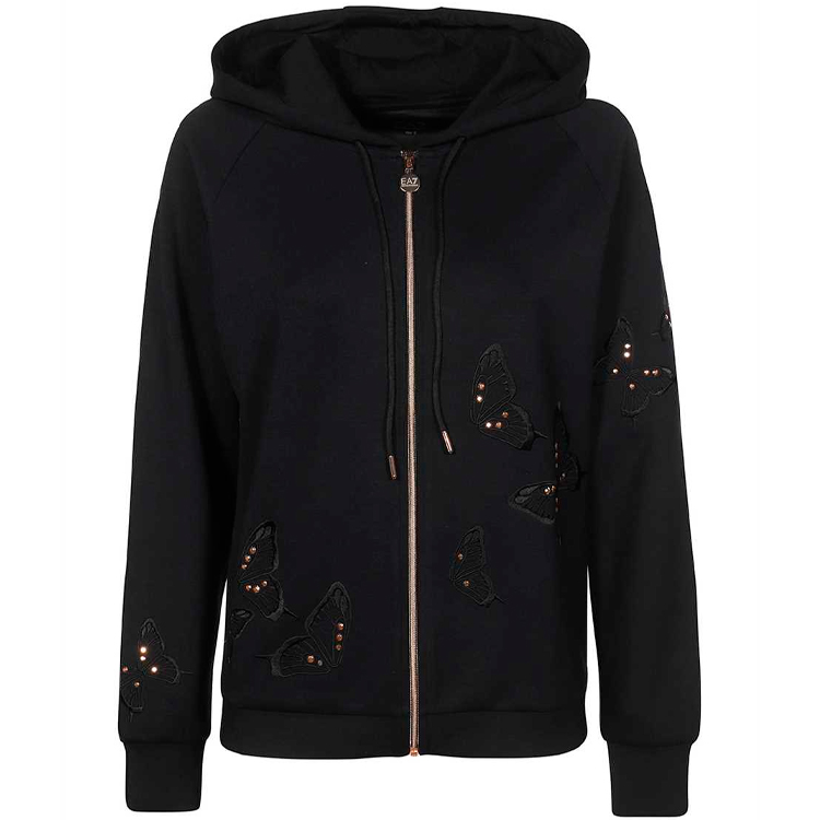 Hanorac EA7 EMPORIO ARMANI SWEATSHIRT / Femei / S / Negru photo 1 Hanorac EA7 EMPORIO ARMANI SWEATSHIRT / Femei / S / Negru photo 1