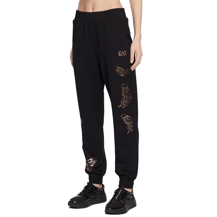 Брюки EA7 EMPORIO ARMANI TROUSER S Черный Женский photo 1 Брюки EA7 EMPORIO ARMANI TROUSER S Черный Женский photo 1