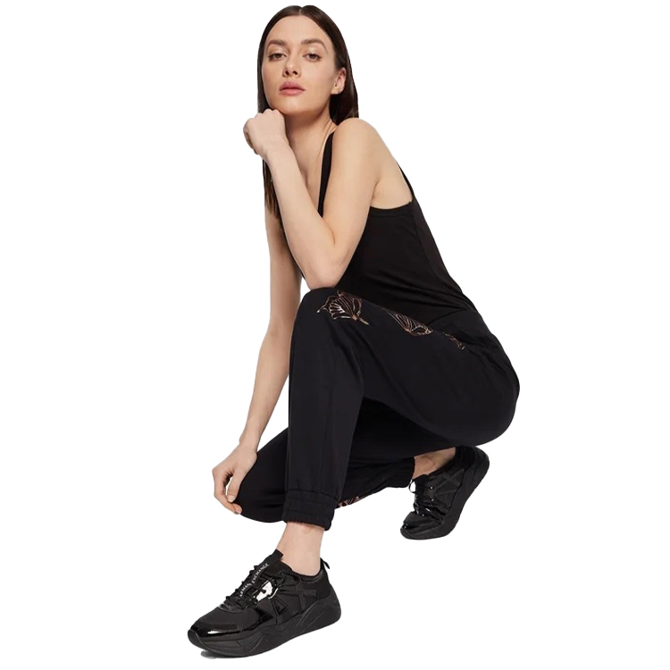 Брюки EA7 EMPORIO ARMANI TROUSER S Черный Женский photo 3