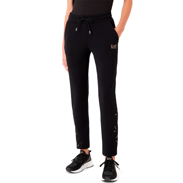 Pantaloni EA7 EMPORIO ARMANI TROUSER XS Negru Femei photo 5