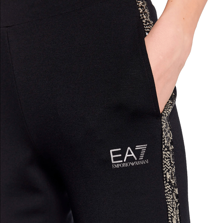 Pantaloni EA7 EMPORIO ARMANI TROUSER XS Negru Femei photo 3