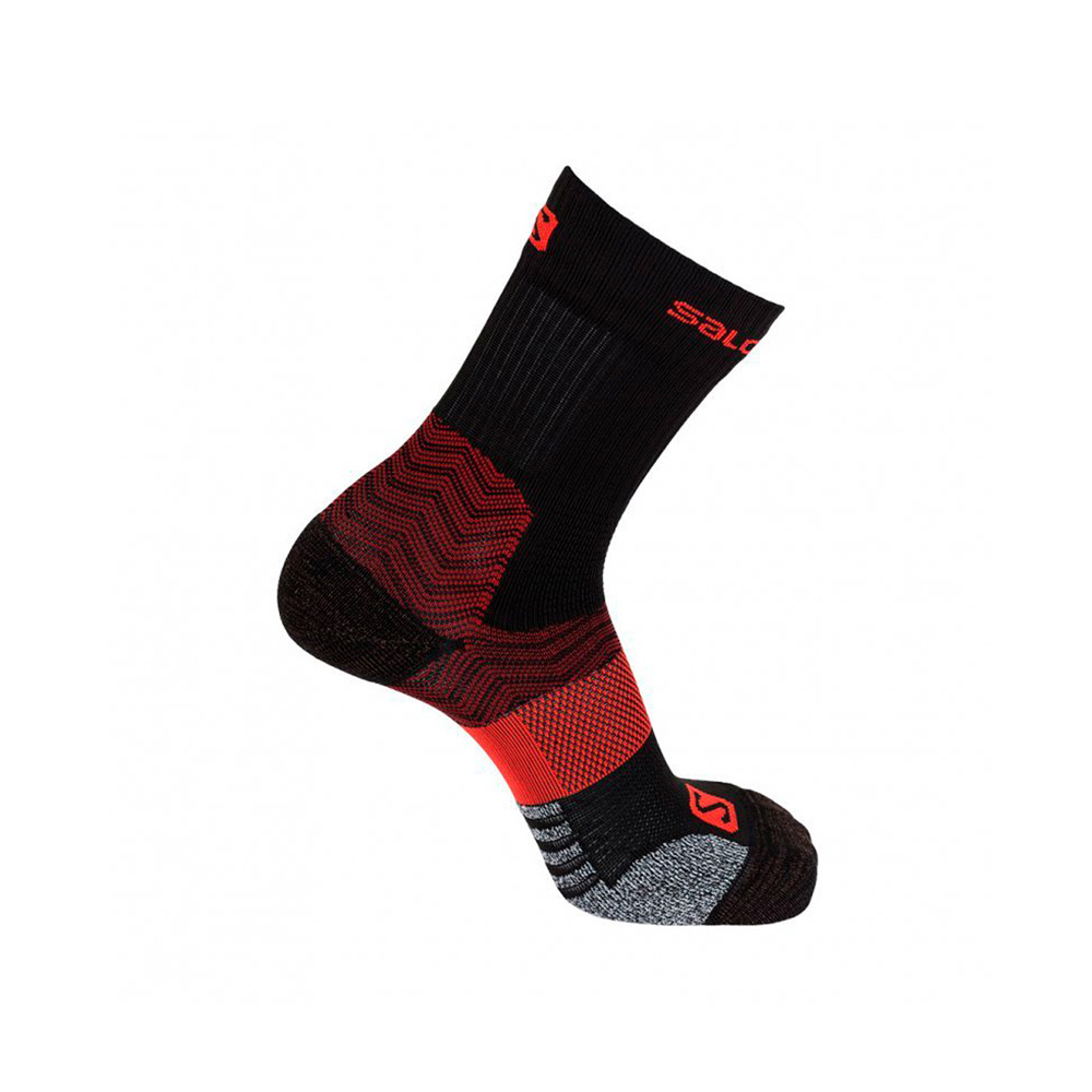 Sosete Unisex Salomon Outpath Mid 36-38 Negru-rosu photo 1 Sosete Unisex Salomon Outpath Mid 36-38 Negru-rosu photo 1