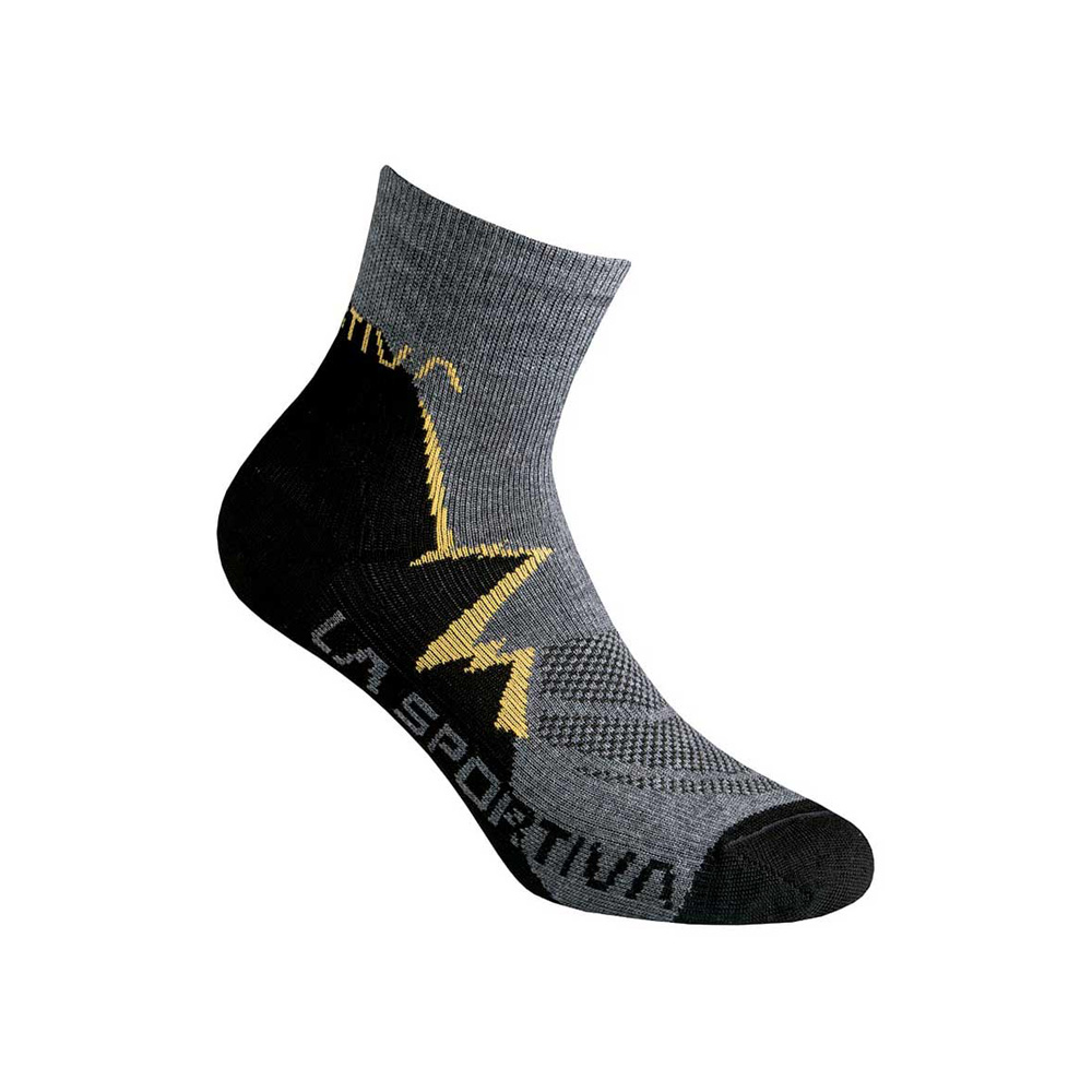 Sosete Unisex La Sportiva Trekker Socks M Negru-galben photo 1 Sosete Unisex La Sportiva Trekker Socks M Negru-galben photo 1
