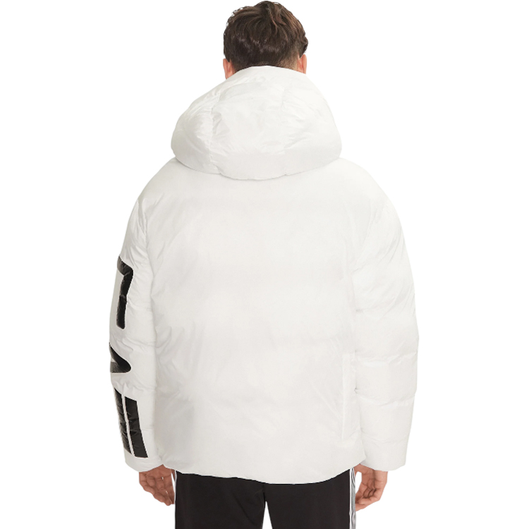 Куртка мужская EA7 EMPORIO ARMANI PADDED JACKET WITH HOOD XS Белый photo 4