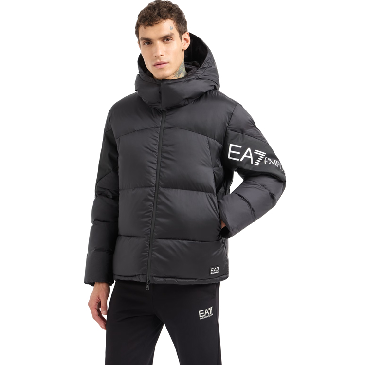 Куртка мужская EA7 EMPORIO ARMANI DOWN JACKET S Черный photo 3