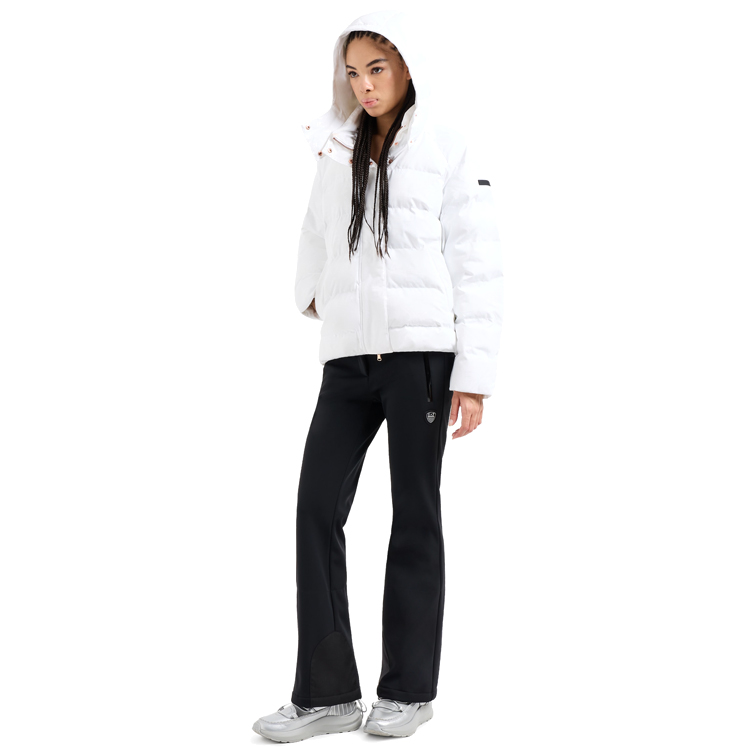 Scurta EA7 EMPORIO ARMANI BOMBER JACKET WITH HOOD XXS Alb Femei photo 2