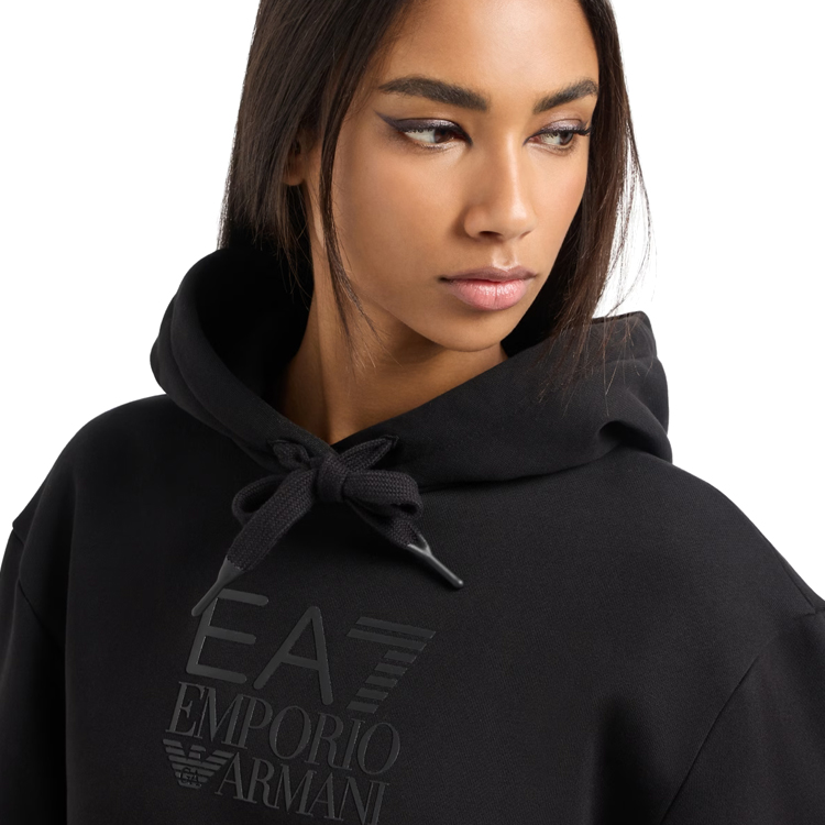 Hanorac EA7 EMPORIO ARMANI SWEATSHIRT XXS Negru Femei photo 5