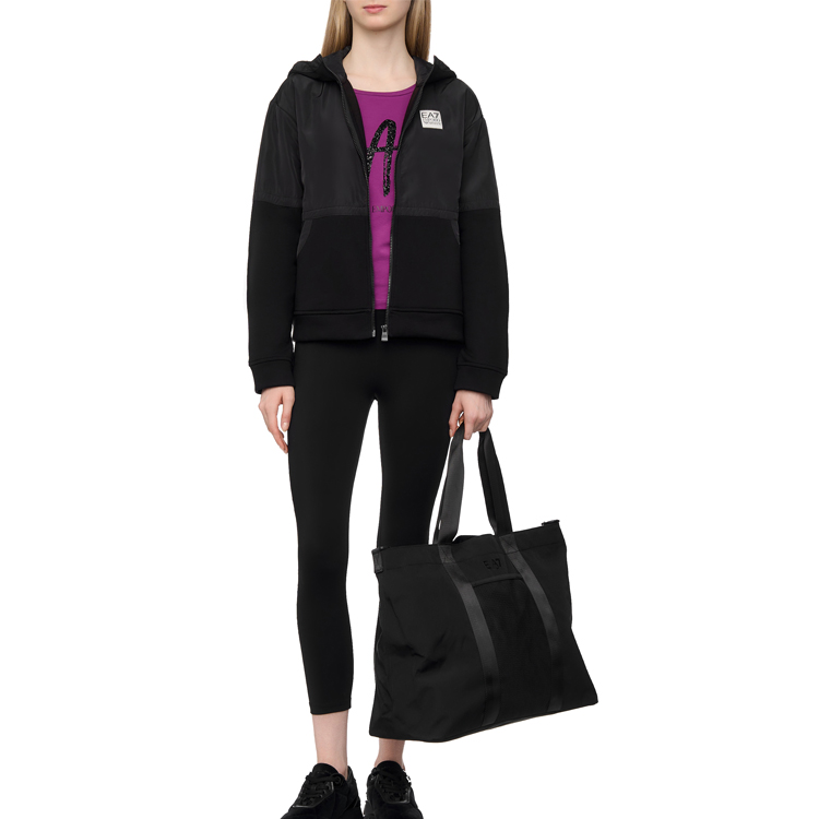 Hanorac EA7 EMPORIO ARMANI SWEATSHIRT XXS Negru Femei photo 2