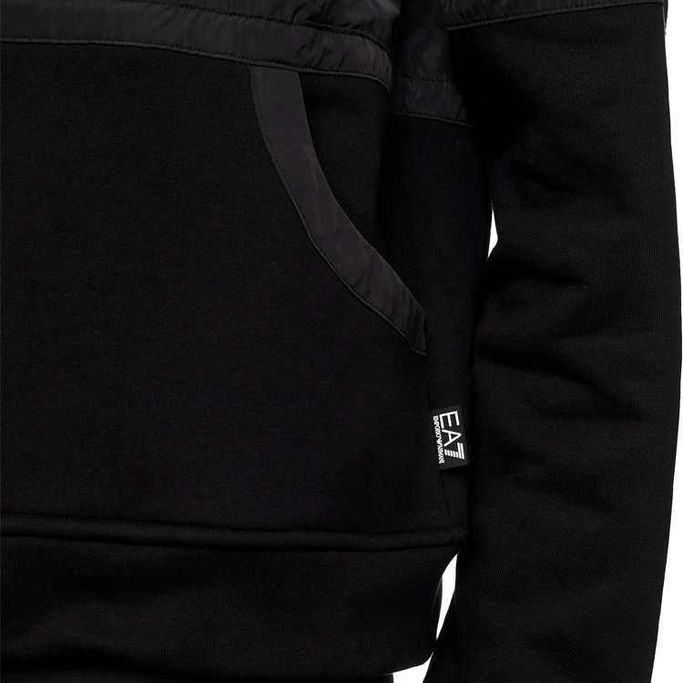 Hanorac EA7 EMPORIO ARMANI SWEATSHIRT XXS Negru Femei photo 5