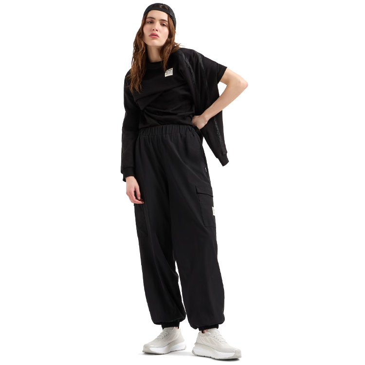 Брюки EA7 EMPORIO ARMANI TROUSER XXS Черный Женский photo 2