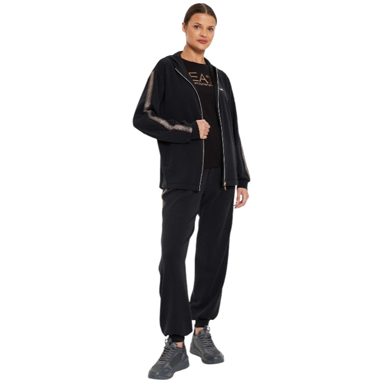Брюки EA7 EMPORIO ARMANI TROUSER XXS Черный Женский photo 2
