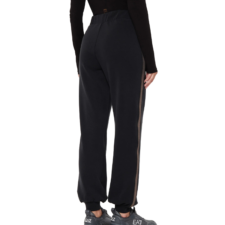 Брюки EA7 EMPORIO ARMANI TROUSER XXS Черный Женский photo 3