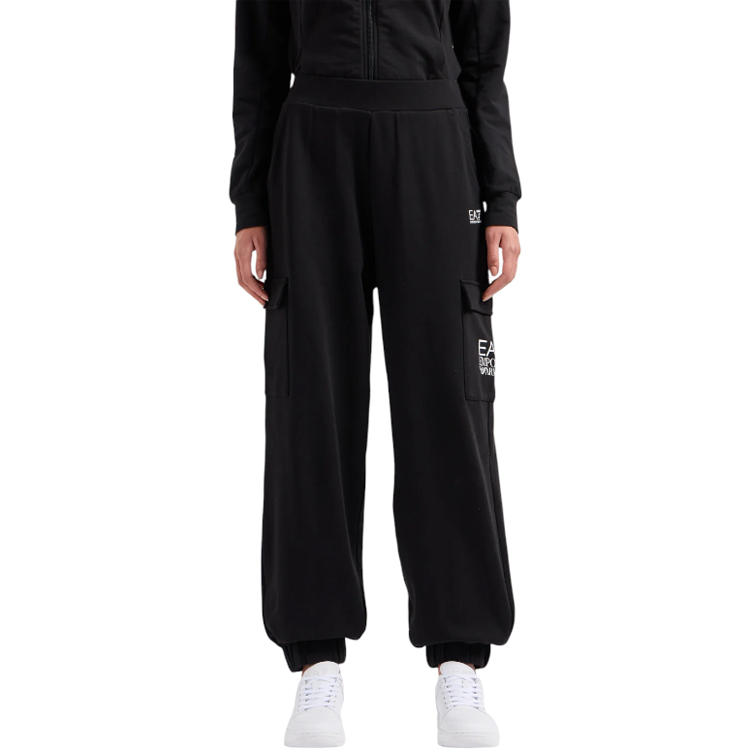 Брюки EA7 EMPORIO ARMANI TROUSER XXS Черный Женский photo 3