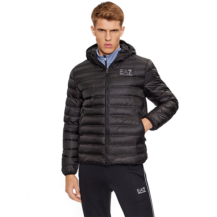 Куртка мужская EA7 EMPORIO ARMANI DOWN JACKET S Черный photo 4