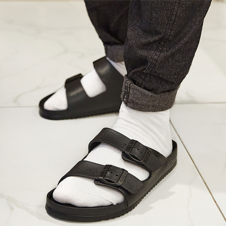 Slapi COQUI Slippers KONG pt Barbati / 41 / Negru photo 5