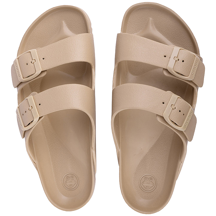 Slapi COQUI Slippers KONG pt Femei / 36 / Bej photo 3