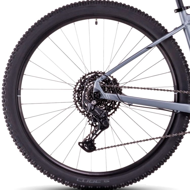 Bicicleta de munte Cube Aim Race Gri M photo 3