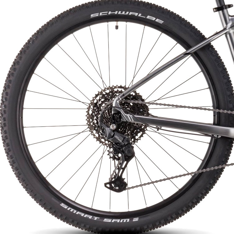 Bicicleta de munte Cube Aim SLX Gri M photo 4