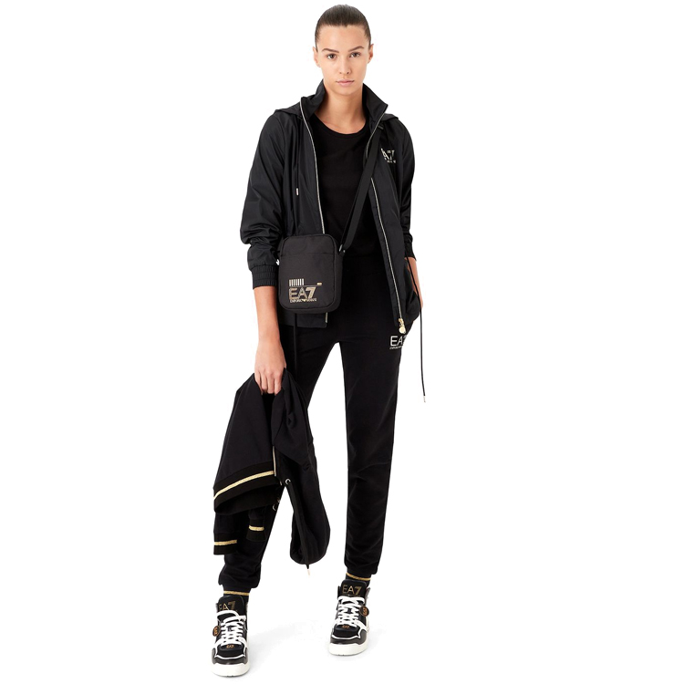 Брюки EA7 EMPORIO ARMANI PANTALONI XS Черный Женский photo 3