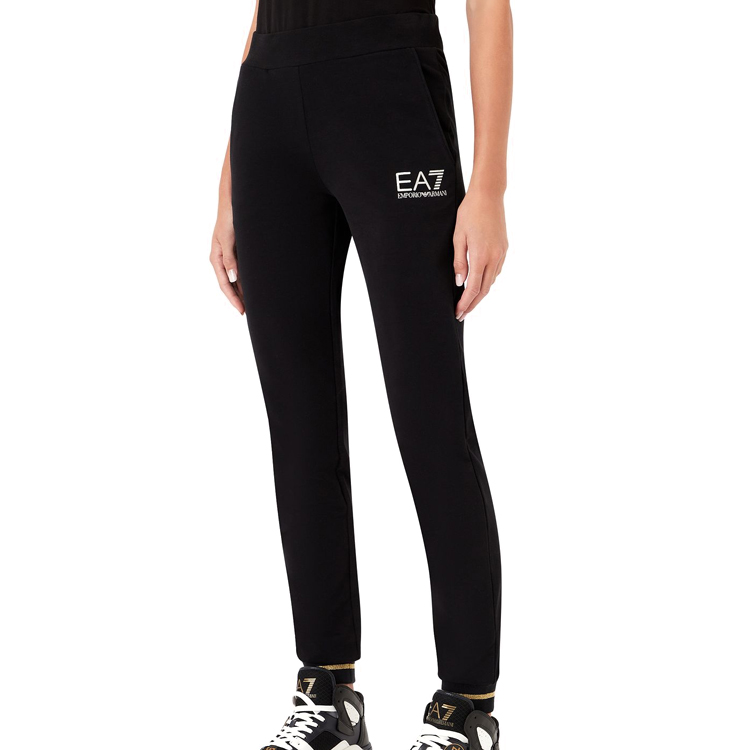 Брюки EA7 EMPORIO ARMANI PANTALONI XS Черный Женский photo 4