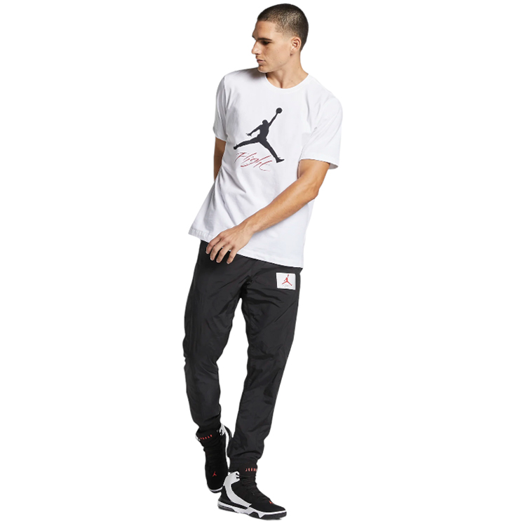Tricou bărbătesc Nike JUMPMAN FLIGHT HBR TEE S Alb photo 5