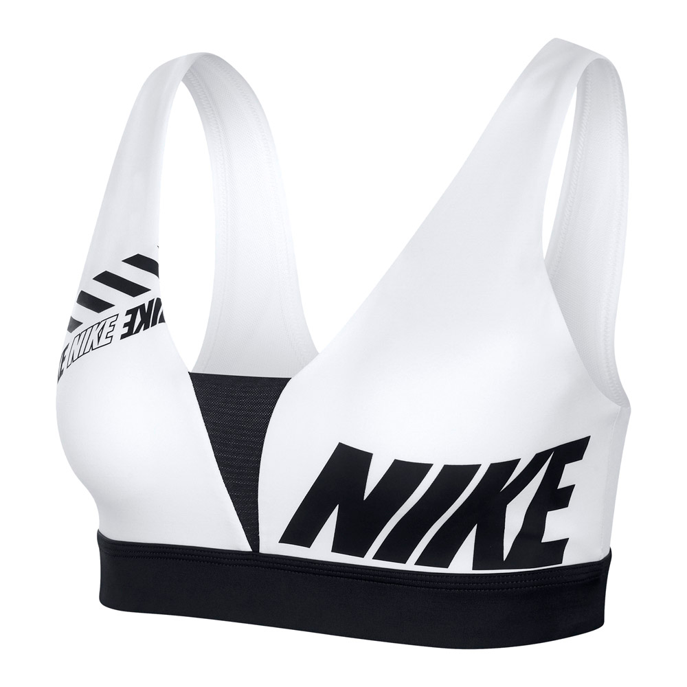 Спортивное бра Nike SPRT DSTRT INDY PLUNGE / Женский / M / Белый/Черный photo 1 Спортивное бра Nike SPRT DSTRT INDY PLUNGE / Женский / M / Белый/Черный photo 1