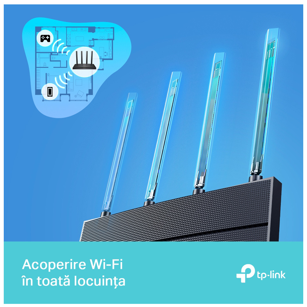 Роутер TP-Link Archer AX17 AX1500 Gigabit photo 4