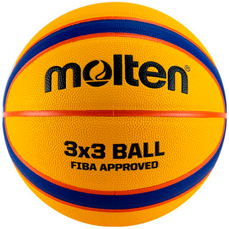 Мяч баскетбольный Molten 3x3 aprobat FIBA B33T5000 photo Мяч баскетбольный Molten 3x3 aprobat FIBA B33T5000 photo