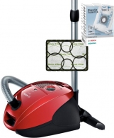 Aspirator cu sac Bosch BGL32500, 2500 W, 82 dB, Rosu thumbnav 6