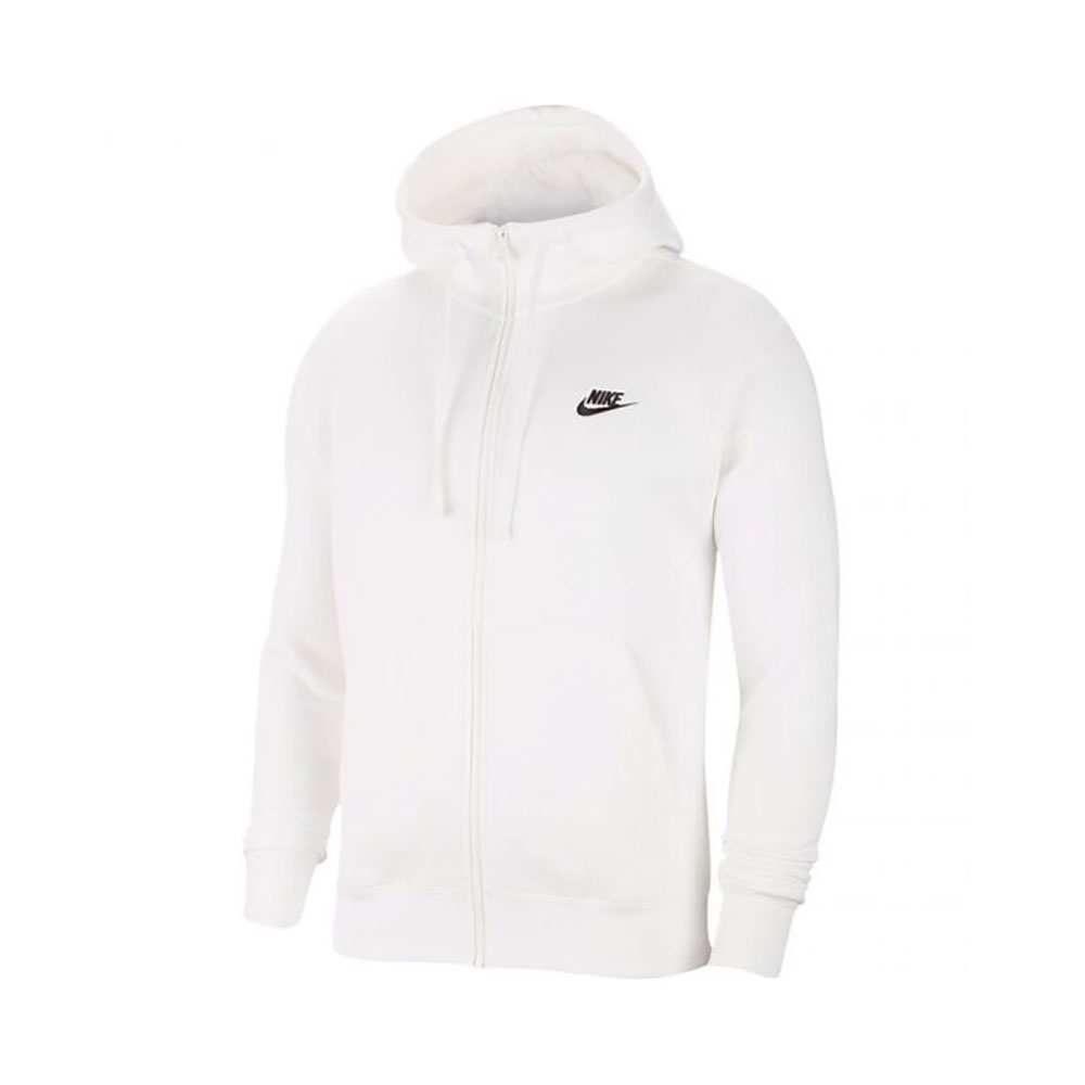 Hanorac pt bărbați Nike M NSW CLUB HOODIE FZ BB M Alb photo 1