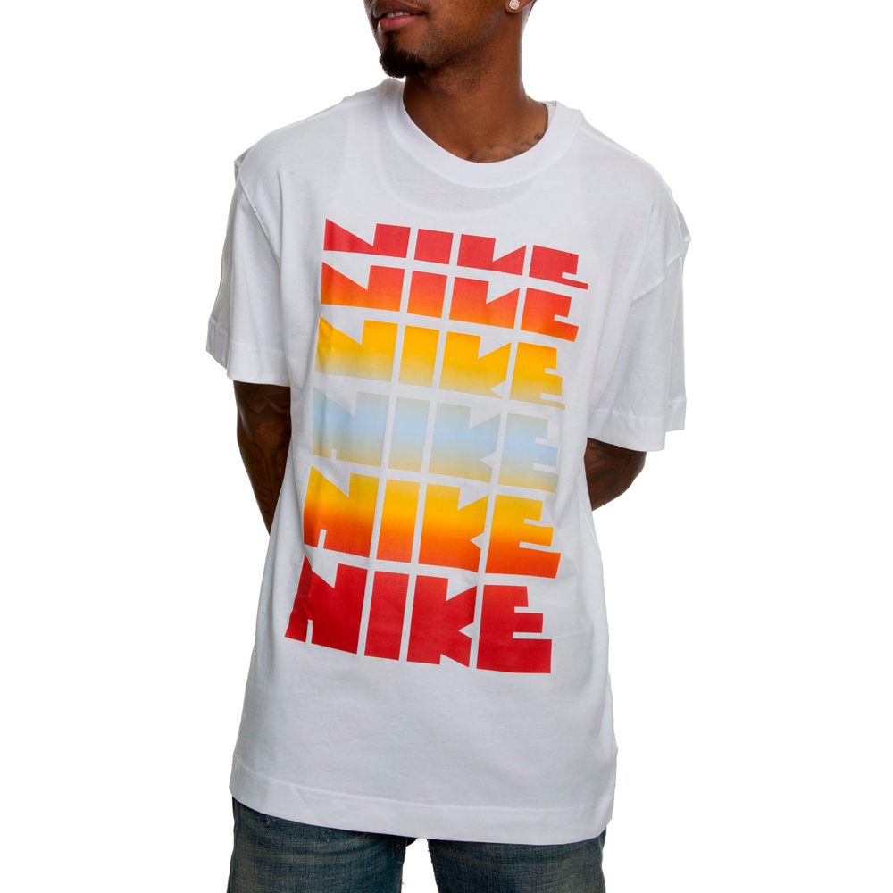 Tricou bărbătesc Nike SS TEE CLASSICS 2 M Alb photo 3