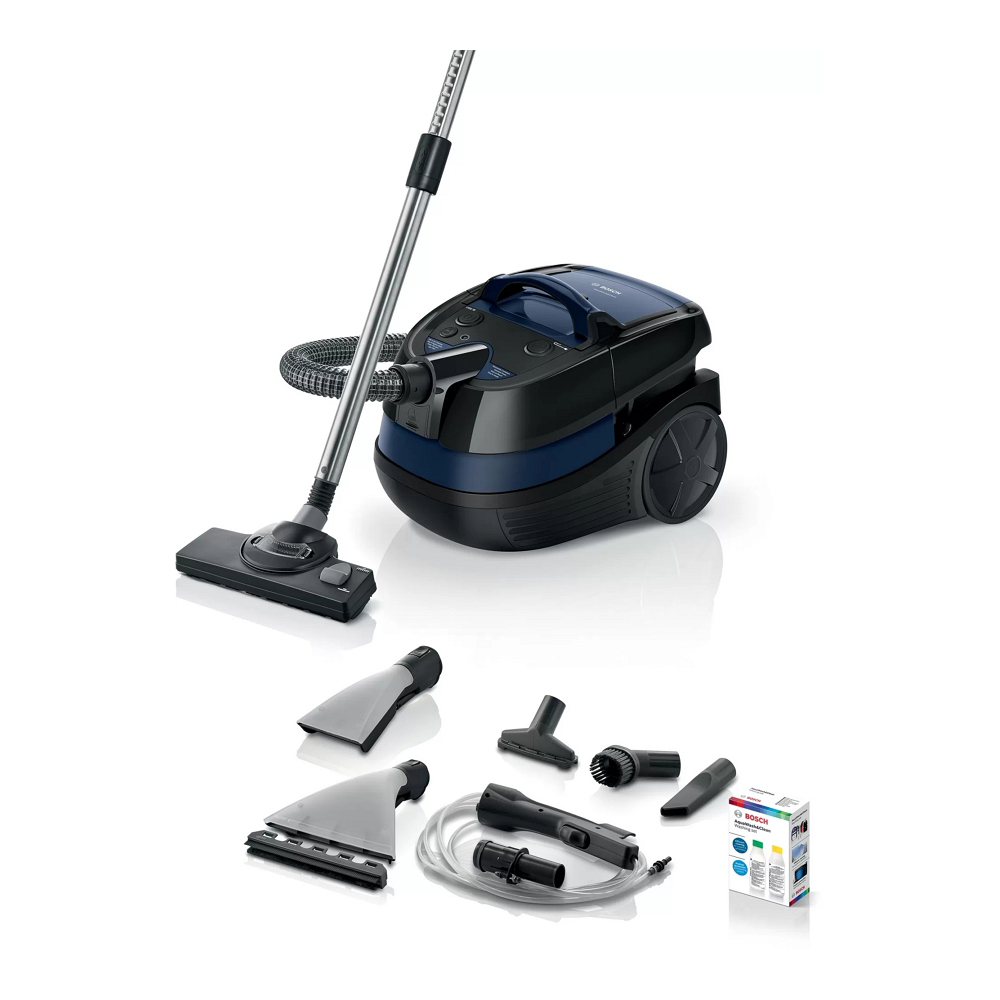 Пылесос моющий Bosch BWD41700 / 1700Вт / синий/голубой photo 1 Пылесос моющий Bosch BWD41700 / 1700Вт / синий/голубой photo 1