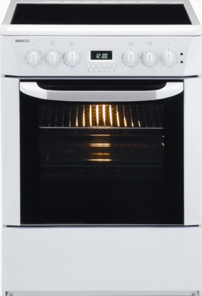 Plită electrică Beko CM68200 / 4 arzatoare / Sticla-ceramica photo 1 Plită electrică Beko CM68200 / 4 arzatoare / Sticla-ceramica photo 1