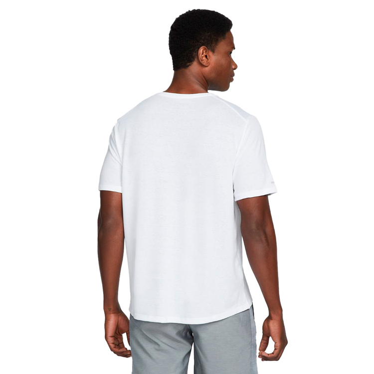 Tricou bărbătesc Nike M NK DF MILER TOP SS 2XL Alb photo 6
