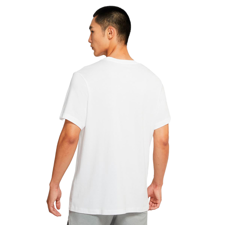 Tricou bărbătesc Nike U NK DRY TEE HBR S Alb photo 4