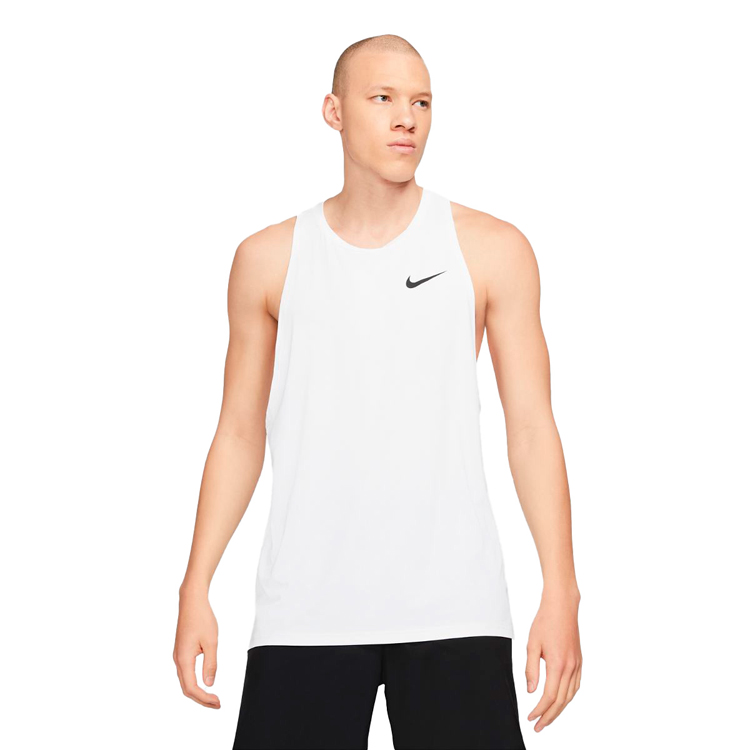 Maiou pt Barbati Nike M NK TOP TRAP TANK HPR DRY M Alb photo 2