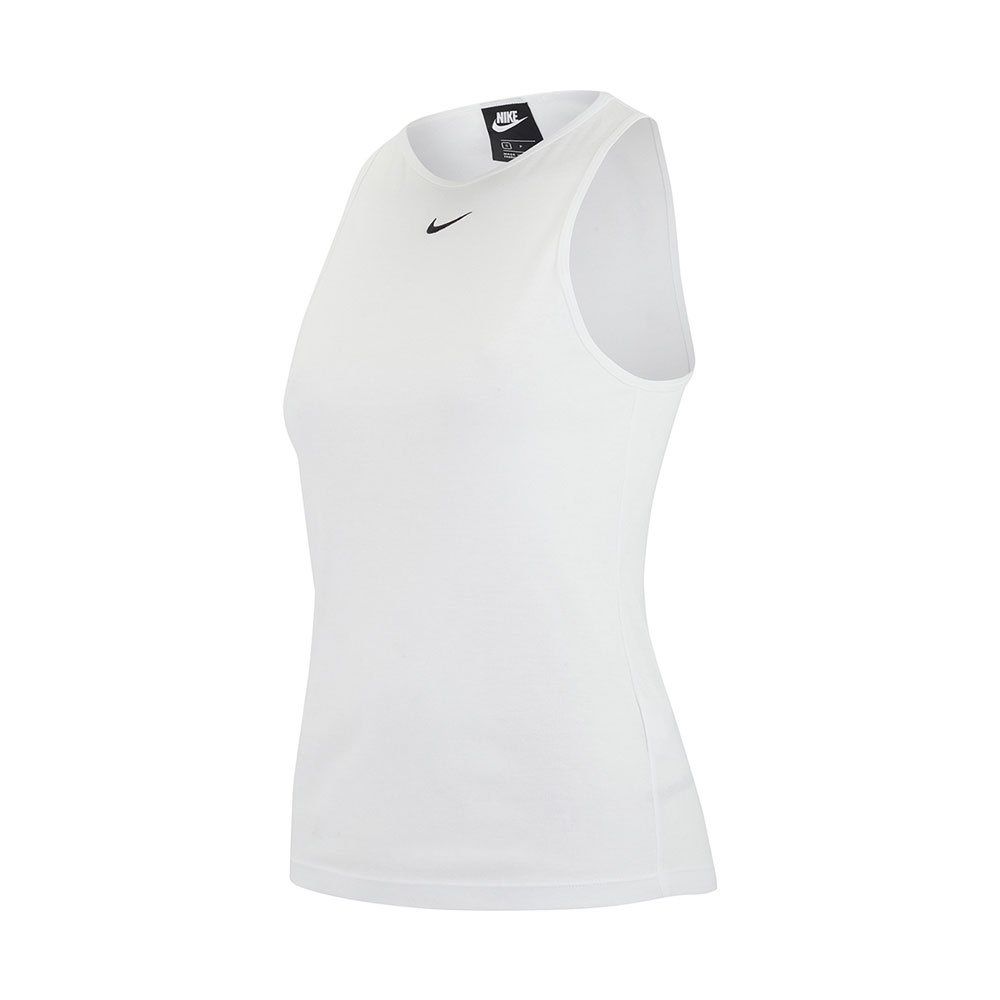 Maiou Nike W NSW ESSNTL TANK RIB L Alb Femei photo 1