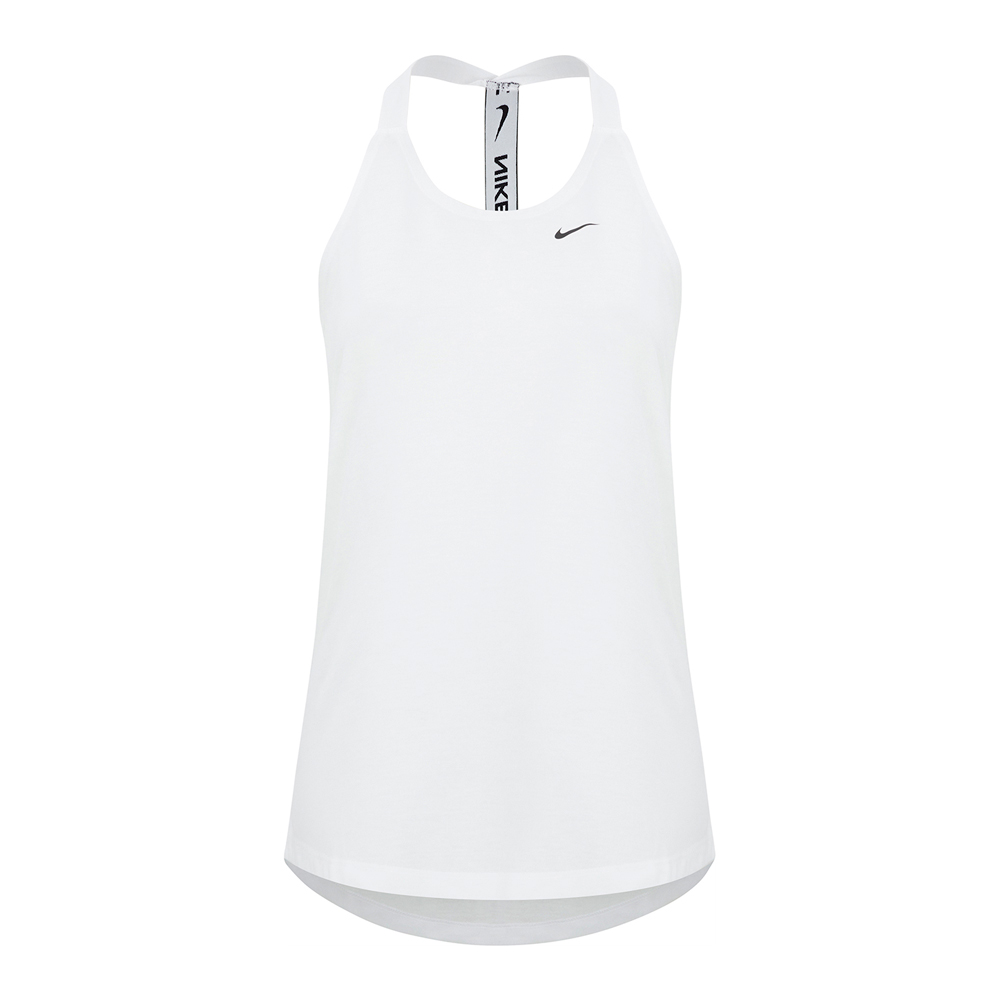 Maiou Nike W NK DRY ESS ELASTIKA TANK / Femei / L / Alb photo 1 Maiou Nike W NK DRY ESS ELASTIKA TANK / Femei / L / Alb photo 1