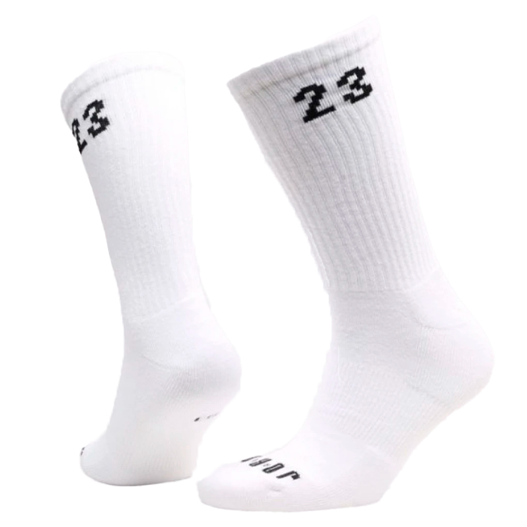 Носки Мужской Nike U JORDAN ESSENTIAL CREW 3PR S Белый photo 3