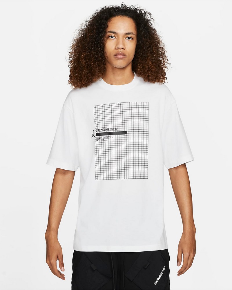Tricou bărbătesc Nike M J 23ENG SS CREW M Alb photo 2